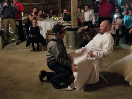 Fun Idea For Garter Removal – Bride Pranks Husband