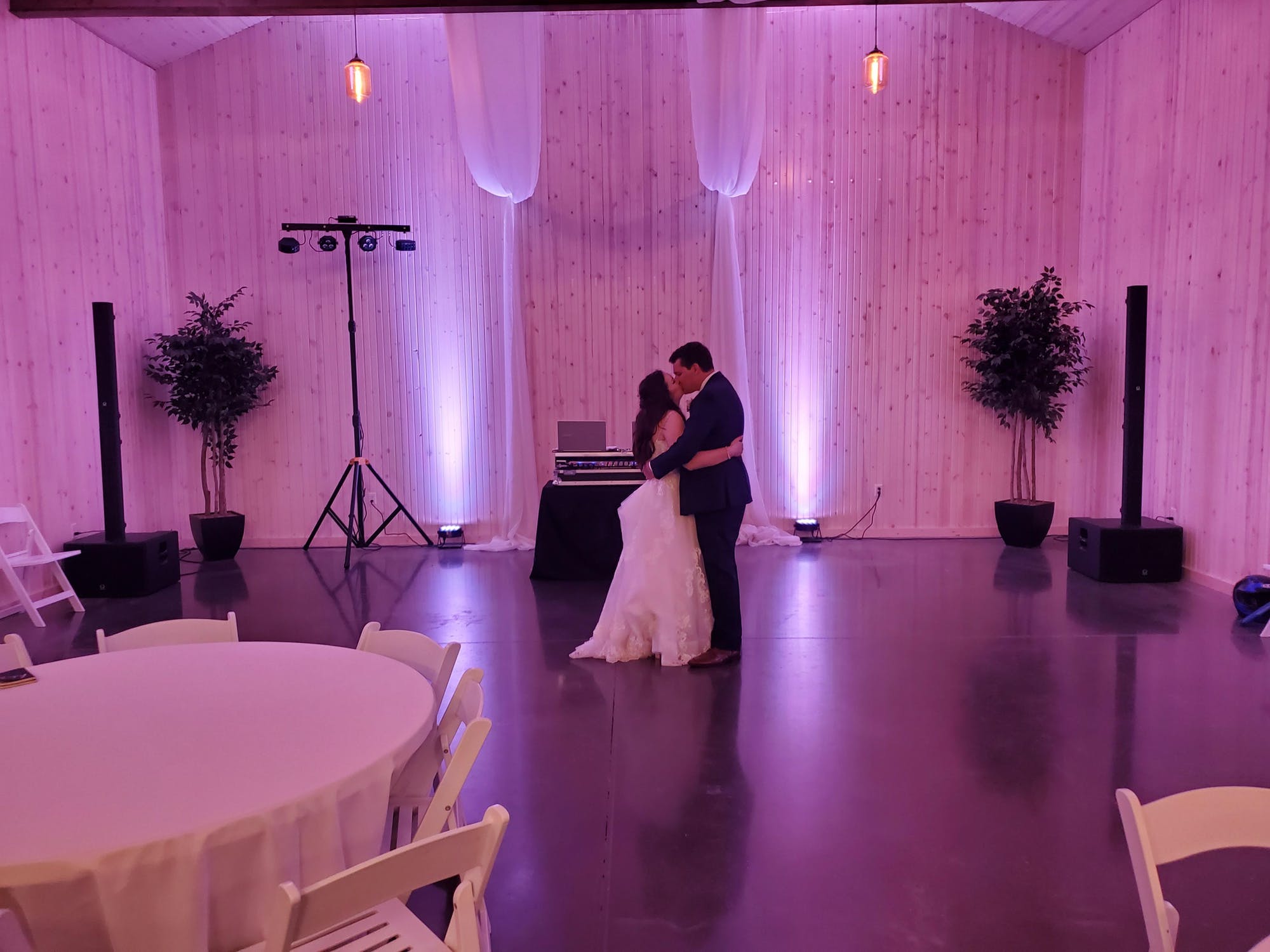 Couples Last Private Dance in Barn