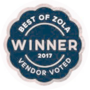 Best of Zola Award Vendor Voted 2017